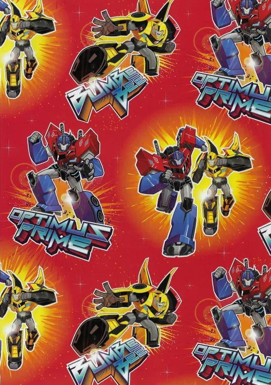 GIFT WRAP - TRANSFORMERS LIGHT SPEED