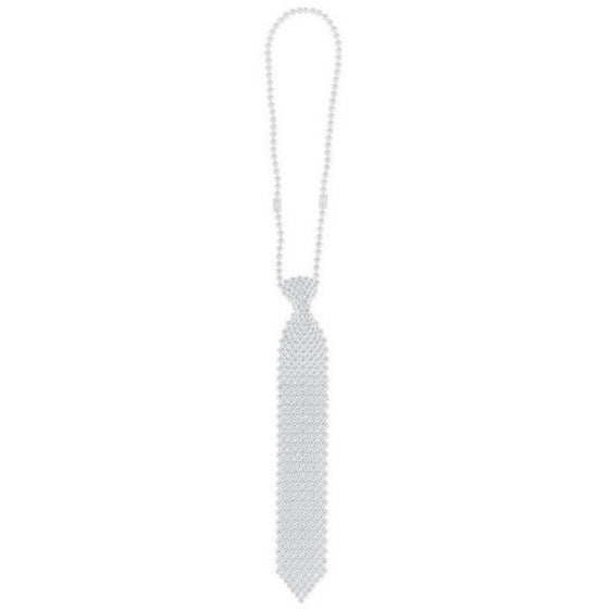 TIE NECKLACE - SILVER