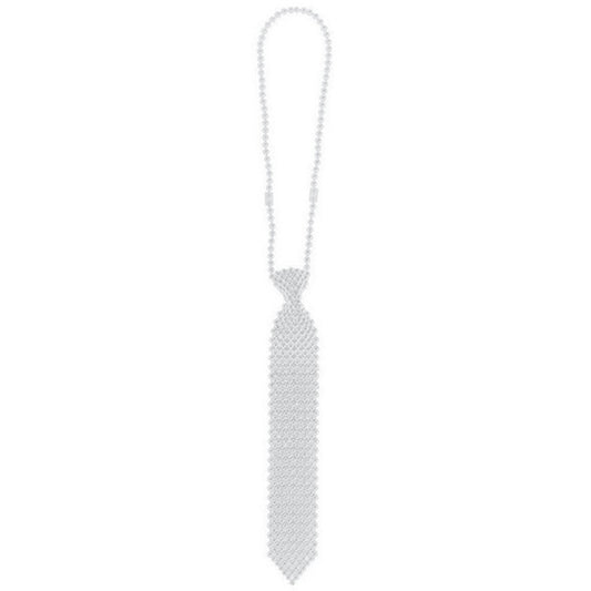 TIE NECKLACE - SILVER