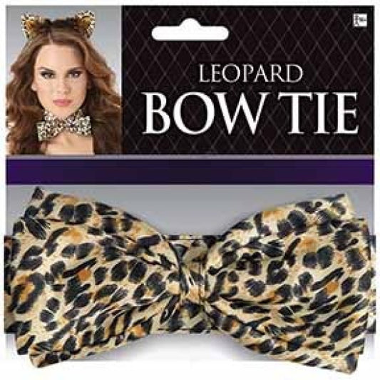 LEOPARD BOW TIE