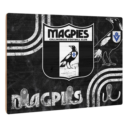 AFL COLLINGWOOD MAGPIES KEY RACK