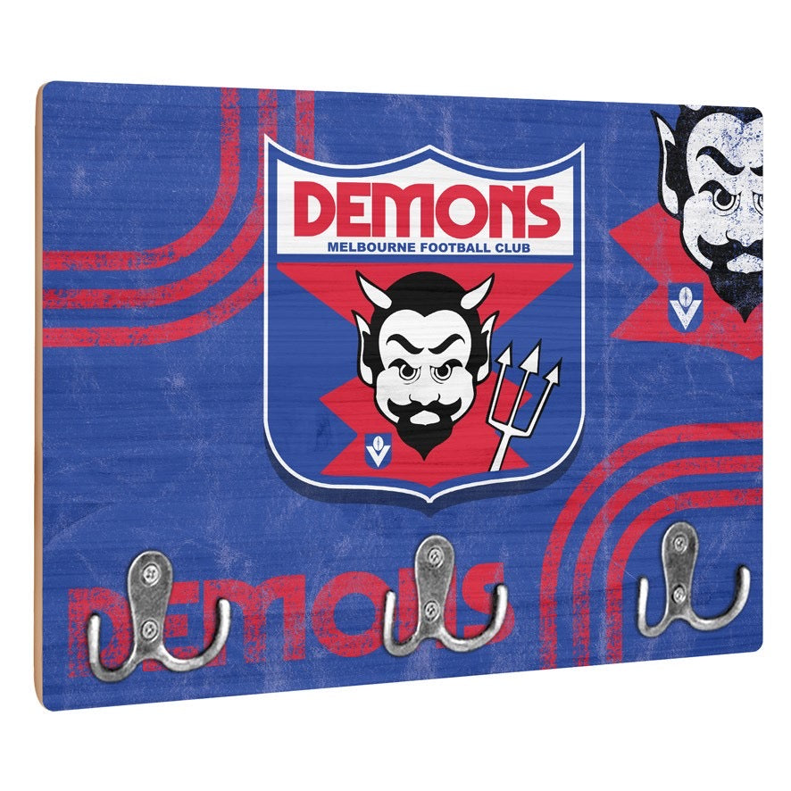 AFL MELBOURNE DEMONS KEY RACK