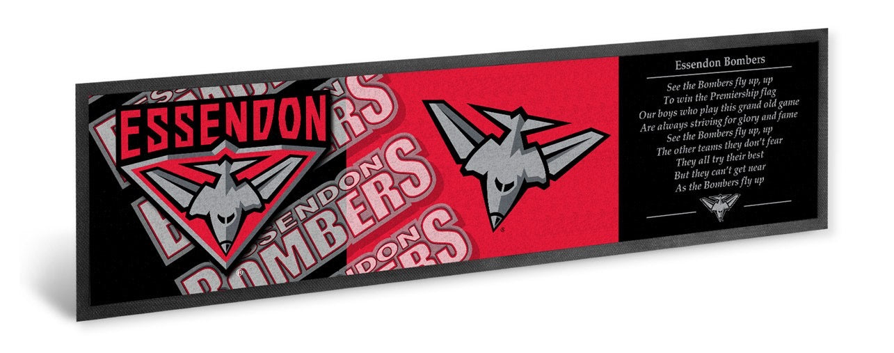 AFL ESSENDON BOMBERS BAR RUNNER