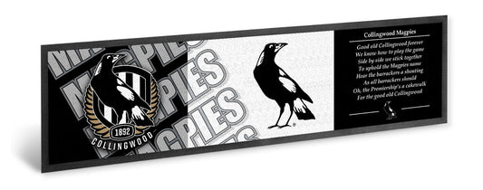 AFL COLLINGWOOD MAGPIES BAR RUNNER