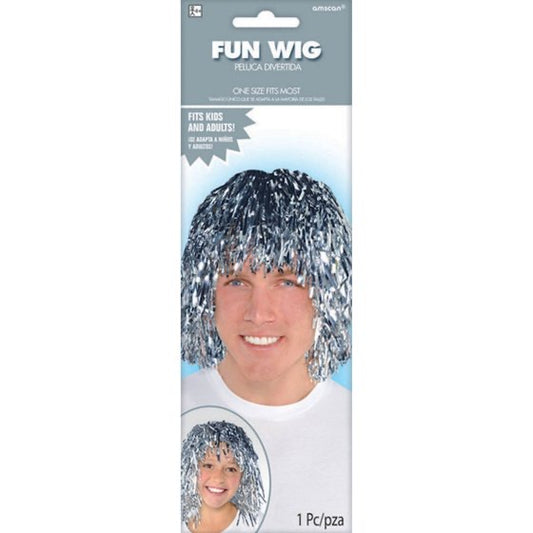 ADULT FUN WIG - SILVER