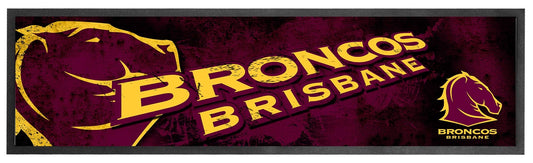 NRL BRISBANE BRONCOS BAR RUNNER