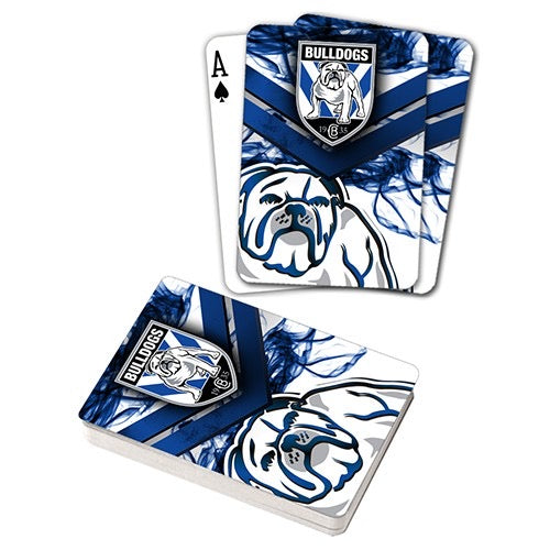 NRL CANTERBURY BULLDOGS PLAYING CARDS