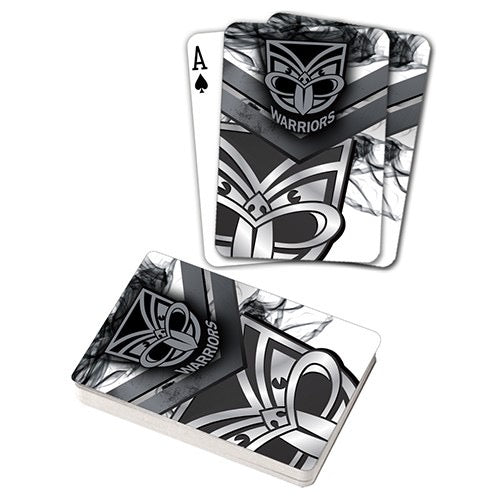 NRL NEW ZEALAND WARRIORS PLAYING CARDS