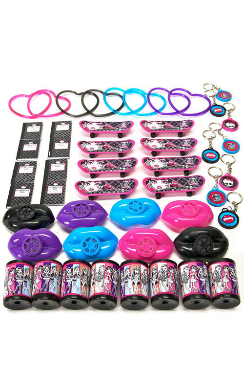 MONSTER HIGH MEGA VALUE PACK - 48 PARTY FAVORS