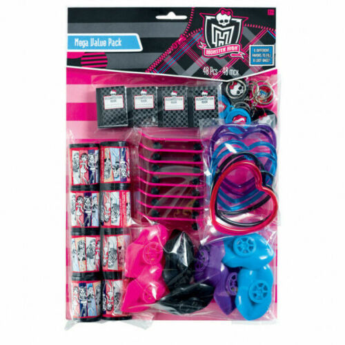 MONSTER HIGH MEGA VALUE PACK - 48 PARTY FAVORS