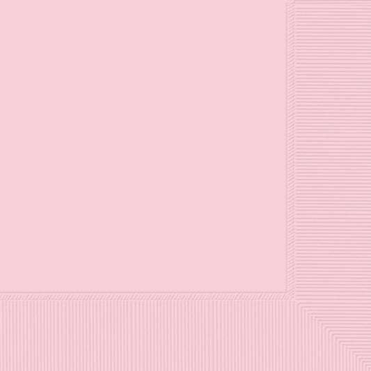 BLUSH PINK LUNCH NAPKINS - PACK OF 50