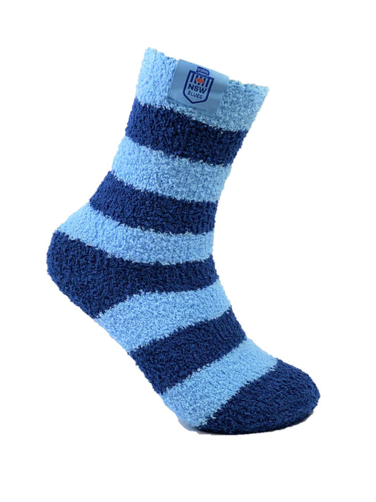 NRL NEW SOUTH WALES BED SOCKS